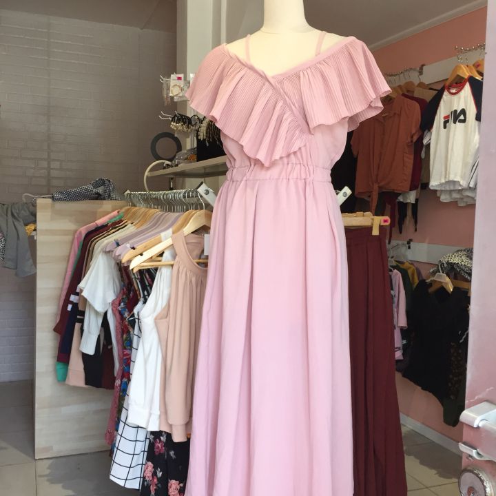 chinese dress ladies Signature Single Curl Dress  innitbangkok