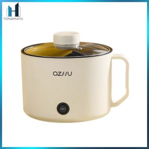 【Homelements】 220V 1.8L Electric Dual Power Noodle Cooker Non-Stick Easy To Clean for Home Use
