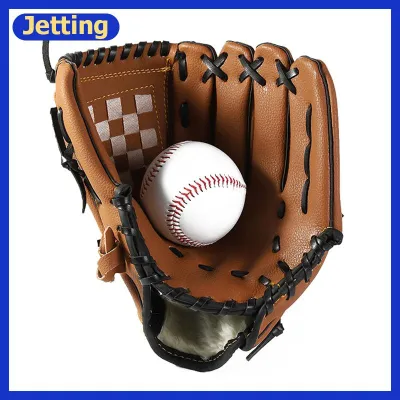 Jetting Outdoor Sport Baseball Glove PU Leather Batting Gloves Softball Practice Equipment Baseball Training Competition Glove