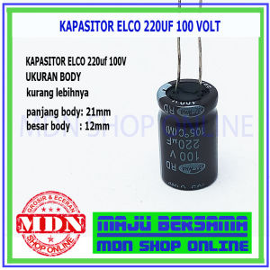 Kapasitor elco 220uf 330uf 470uf 1.000uf 100v
