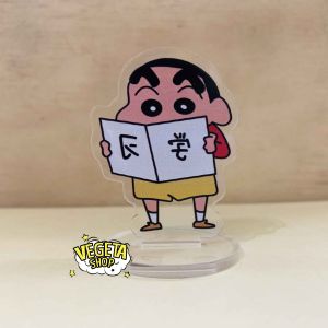 Mô Hình Tượng Standee Acrylic Mica Shin cậu bé bút chì Nohara Shinnosuke Kazama Toru Sakurada Nene Sato Masao Bo 3~6cm