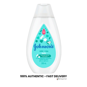 Johnsons Milk + Rice Baby Bath for 2yrs Old Above 200mL