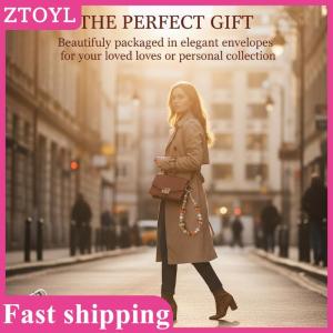ZTOYL💝 Crystal Persimmon Phone Chain Bag Key Pendant Fashionable Luminous Hanging Rope for School Office Use