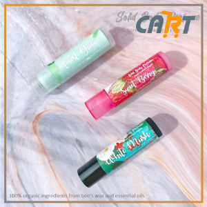 Parfum Pewangi Tubuh Padat Bentuk Lipstik Wangi Segar Alami Aroma Tahan Lama