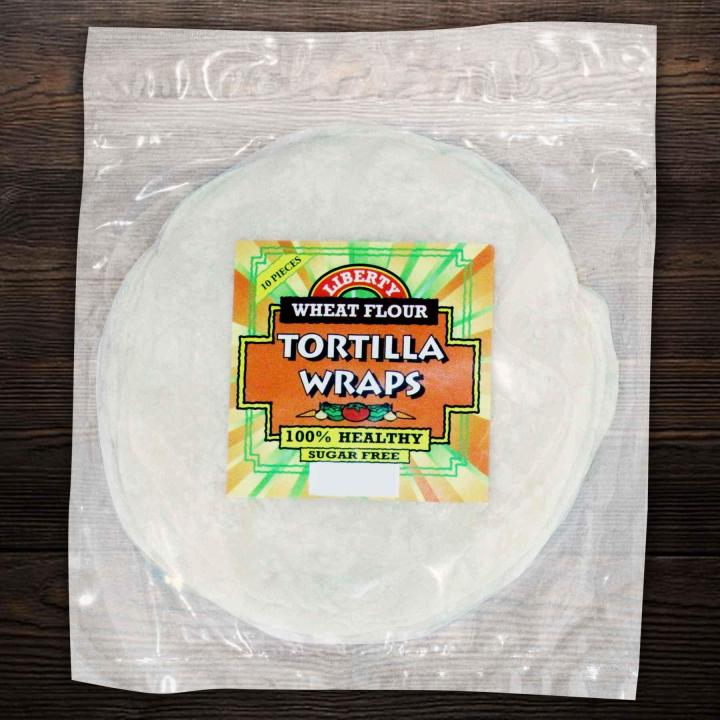 Tortilla Wraps 7 inches Diameter Liberty Flour Tortilla Wrap for
