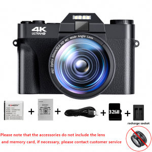 NEW Release 48MP Camera Digital Wifi 4K YouTube Vlogging Camera 16X Zoom Digital Camera Gift for Friends Family