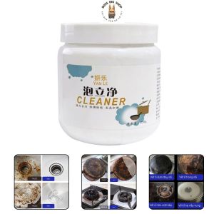 Bột tẩy rửa sinh học đa năng Cleaner hộp 250G Tạo bọt làm sạch dầu mỡ loại bỏ rỉ sét chống oxy hoá Vệ sinh thiết bị an toàn