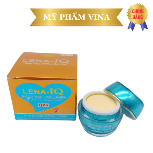 Kem Dưỡng Trắng LENA IQ Q25 - Giảm Thâm Phục Hồi Tái Tạo Da Mờ Nhăn Quầng Mắt 18g