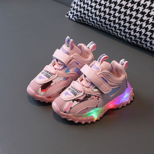 Sepatu Sneakres Anak Perempuan Dan Laki Laki Terbaru LED Kualitas Terbaik Import