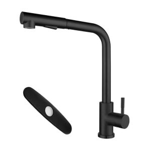 AU Premium kitchen pull-down faucet cold and hot water for vegetable washing dishwashing and sink use retractable splash-proof stainless steel kitchen faucet
