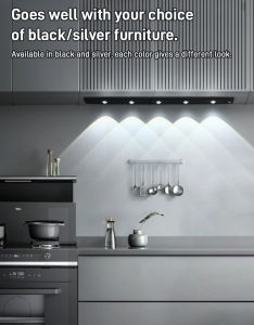 Smart Led Slim Hill Night Light Wireless Remote Control Body Sensor Light