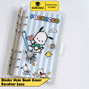 Binder A6 ring sanrio cute/ Notebook buku catatan lucu journaling