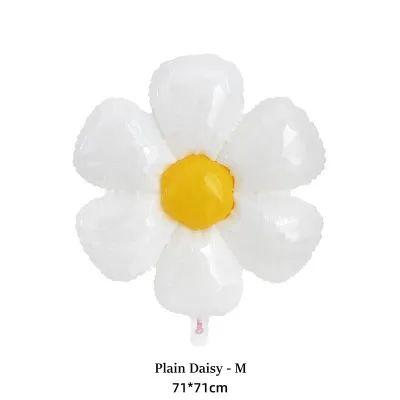 Daisy Garland Felt Fabric Happy birthday Banner Garland for birthday party decoration