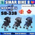 Baby Stroller SPACEBABY SB-338 Reversible Stir Kereta Dorong Bayi. 