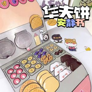 Girls Diy Quiet Book Toys Kids Sanrio DIY Educational Puzzle Sticker Book Busy Book Puzzle toys