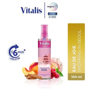 [Parfum tahan 6 jam 100ml] VITALIS EAU DE JOIE 100ML | Parfum tahan 6 jam | Sensasi Liburan Cerianti
