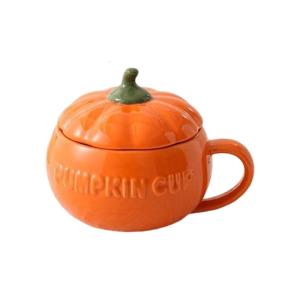 Chủ đề Halloween cốc cà phê gốm nghệ thuật bí ngô thiết kế thanh lịch Máy rửa chén an toàn cốc nước phụ kiện