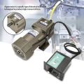 【มอเตอร์ไฟฟ้า】AC 220V 90W Adjustable Speed Gear Motor เฟสเดียวมอเตอร์เกียร์แบบอะซิงโครนัสมอเตอร์ลดความเร็วในการปรับ. 