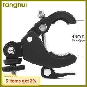 fanghui Quick Release Screw Clamp Bracket Bike Handlebar Mount 1 4 Tripod For Camera DV