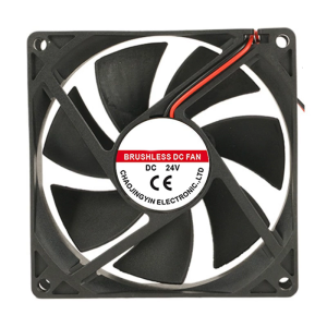 เปลือกพัดลมการจัดการความร้อนแบบ DC9225 5V 12V 24V สำหรับเวิร์กสเตชันและการสื่อสาร