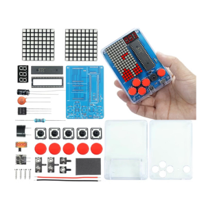 DIY Soldering Kit Building a Classical Game Console with 4 Games for Educational Purposes High School Project Training