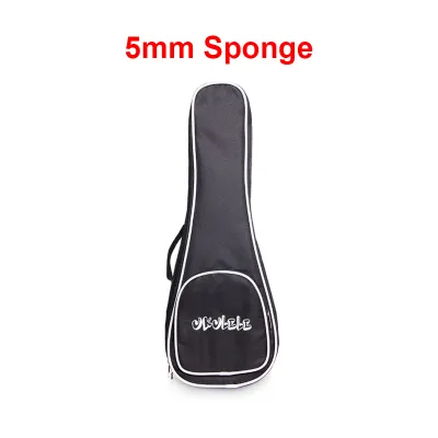 Ukulele Guitar Bag Case - 5mm Padded Bag Sponge Ukelele Gitar 21 23 26 Inch 寸 Soprano / Concert / Tenor Size Beg Ukulele Bag Case Original Murah 烏克麗麗