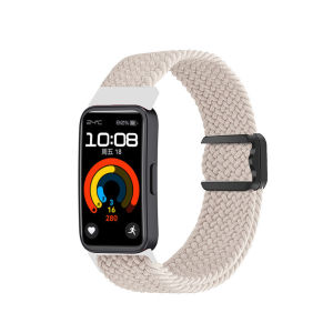 Elastic Strap for Huawei Band 10 9 8 Smartwatch Accessoires Magnetic Nylon Braided Replacement Bands Wristband for Huawei Band 8 9 NFC