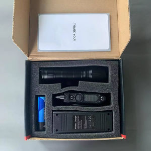 BLO-075 Outdoor 1200 Lumens Flashlight with Remote Pressure Switch Aluminum LED Strobe Light For 20-21mm Picatinny Rail