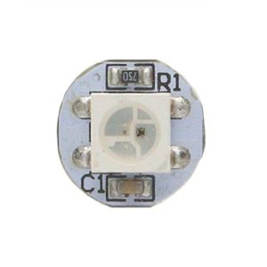 4-Pin WS2812B LED Chip & Heatsink 5V 5050 RGB WS2812 WS2811 IC Pixels Modules Individually Addressable Full Color 100pcs LED Lighting Accessories