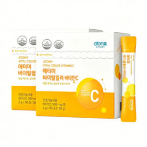 Buy 3 get 1 【Atomy Vitamin C】Atomy Vital Color vitamin C 500mg (2g x 90 sticks) /Ready stock Authentic Product