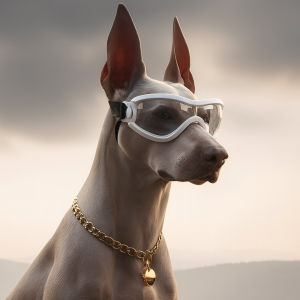 แว่นตาสุนัขป้องกันรังสียูวี สุนัขสามารถสวมใส่ได้นานโดยไม่รู้สึกอึดอัด แว่นตาตกแต่งสุนัข มี 3 ขนาดให้เลือก แว่นสัตว์ป้องกันดวงตาน้องหมา ป้องกันลม ฝุ่น