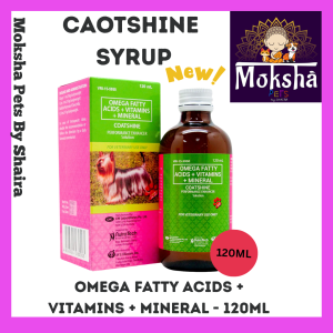 Coat Shine Syrup 60ml 120ml multivitamins