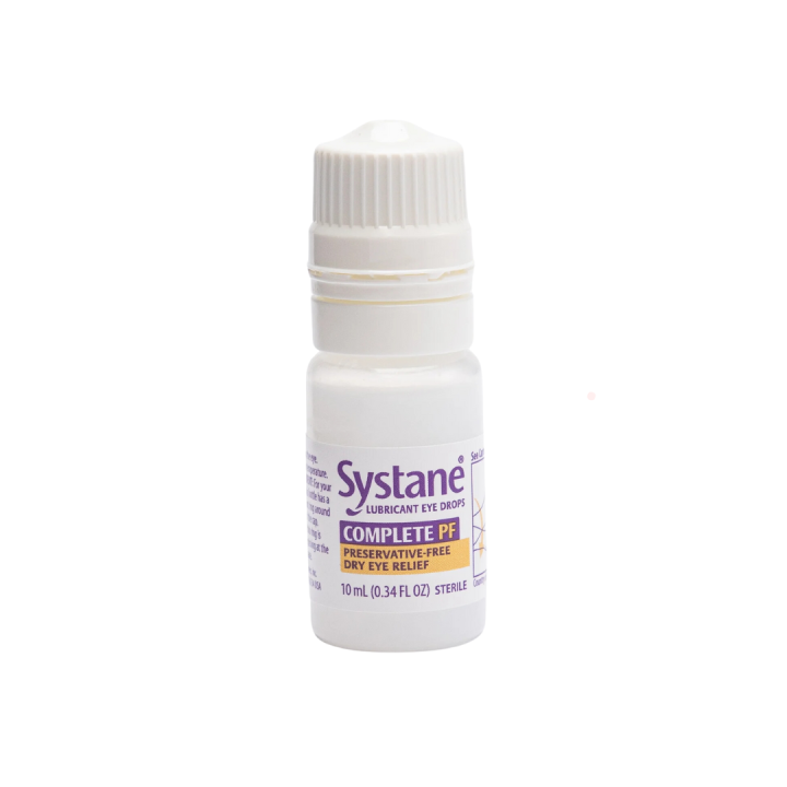 Systane Lubricant Eye Drops Complete PF PreservativeFree Dry Eye Relief 0.34 Fl Oz (10 ml) NO