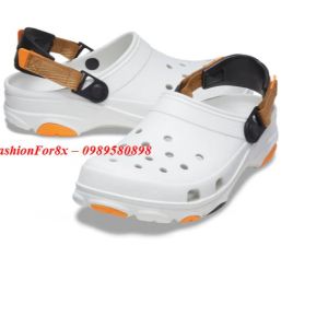 CrocsFanClub - [mẫu mới] sục ofroad quai to pha màu đế nam nữ PB132 - tặng 4 jibit