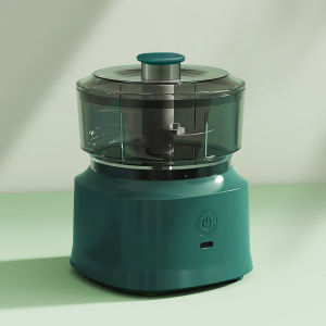 350ml Cordless Baby Food Chopper Blender mixer 3 Powerful Stainless Blade Food Processor blender Portable Electric Meat Grinder vegetable Garlic Chopper Masher Chilli Blender 婴儿辅食机 搅拌机 多功能料理机