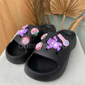 Cherrys Shop Sandal Jelly Nobel | Sandal Wedges Karet |  Sandal Selop Kekininan