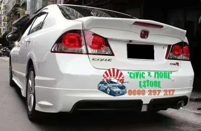 Cánh gió thể thao tích hợp đèn cho Honda Civic Gen 8 (2006 - 2011) Honda Civic 2006 - 2011