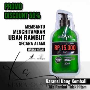 dyosis cat rambut DRAK BROWN cat rambut tanpa bleaching cat rambut tahan lama