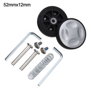 HOTOTO 2Pcs Durable Replacement With Screw Replace Wheels Suitcase Parts Axles Caster Wheel Repair Kit Travel Luggage Wheels