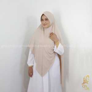 Jilbab Hijab Kerudung Bergo Khimar Instan Jersey Syari Soft Pet Antem Jumbo