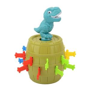 Funny Dinosaur Barrels Toy Cartoon Dinosaur Barrels Family Trick Funny Game Entertainment Puzzle Toy for Girl and Boy