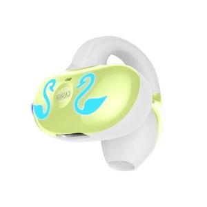 Promotion Wireless Bluetooth Ear Clip Headphones With LED Lights Open Ear Air Conduction Clip On Earbuds Ear Hanging Earphones Zweicx