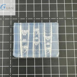 [COD] GUAN ห่วงโซ่ลูกไม้ฝรั่งเศสดอกไม้อะคริลิคที่3D ตกแต่งเล็บหงส์ตกแต่งเล็บซิลิโคนแบบทำมือแม่พิมพ์เล็บ