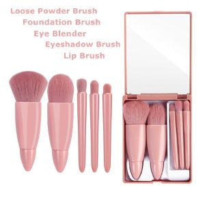 FIND 14 Pcs Makeup Brush Set Professional Foundation Eyeshadow Loose Highlighter Powder Brush Soft Hair Makeup Brush Portable Beauty Tools