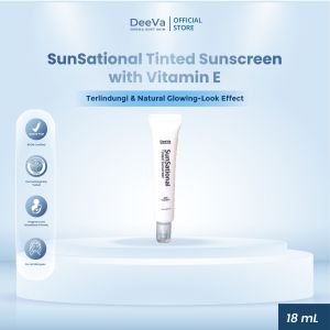 DeeVa Derma Soft Skin - SunSational Tinted Sunscreen SPF (Sun Screen / Tabir Surya / Skin Tint dengan efek cerah merata dan glowing alami dalam sekali pemakaian)