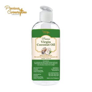 [ Precious Pure Virgin Coconut Oil ] PCS Organic VCO 250ml - For Face Hair & Skin Moisturizer Good for the Health
