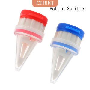 [COD] CHENJ ขวดซิลิโคนแบบมีจุกสำหรับเทนม2ชิ้นขวดเครื่องดื่มแบบแยก