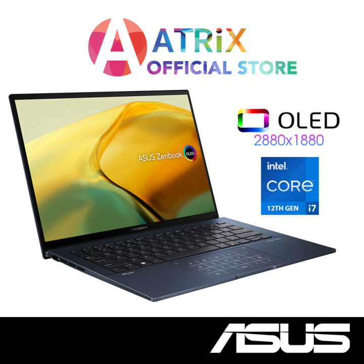 Free MS Office】ASUS Zenbook 14 OLED UX3402VA-KM115W/UX3402VA