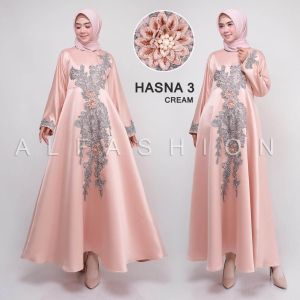 GRAC3COLL Dress Asna 3 Gamis Abaya Dress Pesta Model Terkini J1-22
