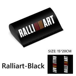 Ralliart Wash Label Attached Car Label Decorative Ralliart Label Attached Car Attached Ralliart Creative Car Sticker